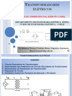 Transformadores UNIDADE 5 2022 REMOTO EMERGENCIAL