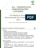 Aula 4 - CPC 26 - Estrutura de DFs (BP e DRE)