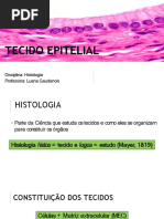 Aula 02 - HISTOLOGIA