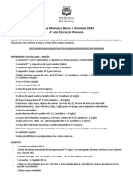 8625f2 - Lista de Materiales BÁSICA 4º Año 2023