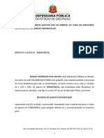 1.035.914 - Agravo - Falta - Droga - Fato de Terceiro - Sanção Coletiva - THIAGO HENRIQUE DOS SANTOS