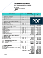 Rencana Anggaran Biaya Harga Perkiraan Sendiri (HPS) : A B C D e F