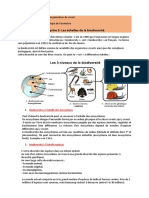 C3 - Les Échelles de La Biodiversité (La Leçon)