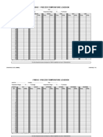 Temperature Log Sheet 05