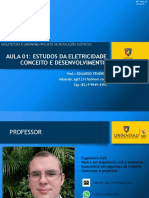 Aula 01 - Estudos Da Eletricidade Conceito e Desenvolvimento PDF