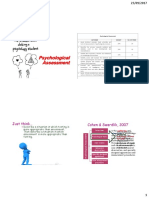 Feu - Psychassessment - Handout 1