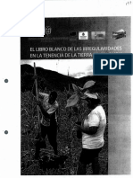 Libro Blanco de Las Irregularidades en La Tenencia de La Tierra en Colombia