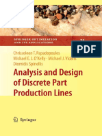 Analysis and Design of Discrete Part Production Line PDF