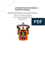 Investigación Estados Financieros Básicos y Razones Financieras