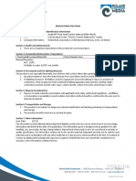 ESM-HTM3 Material Data Safety Sheet