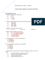 Teste Pediatrie Sem 1 2021