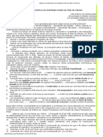 Algumas Características Da Morfologia Verbal Nas Atas Da Câmara