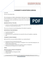 Reservoir Management & Monitoring