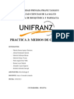 PRACTICA 3 - Medios de Cultivo PDF