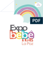 LA PAZ 8va. VERSIÓN - INVITACIÓN EXPOSITORES EXPOBEBÉ&KIDS