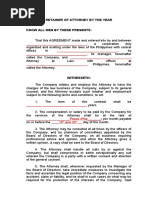 Retainer of Atty by Year