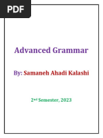 Advanced Grammar PDF