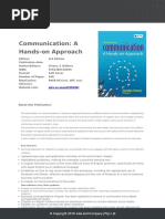 Communication: A Hands-On Approach