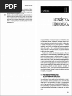 Capitulos 11 y 12 Metodos Estadísticos - HIDROLOGIA APLICADA - VEN TE CHOW - I - 2023 PDF