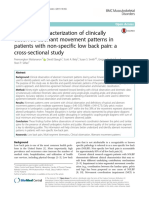 Biomechanical Classification Based On Lumnbo Pelvic Rhythm