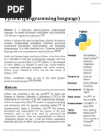 Python Programming Guide