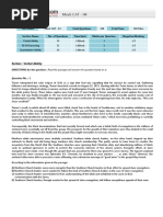 Mock CAT - 04 PDF