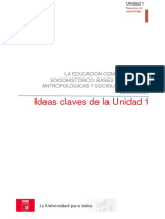 Ideas Claves - Unidad 1 PDF