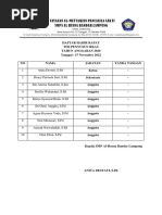 Daftar Hadir Rapat Rkas New