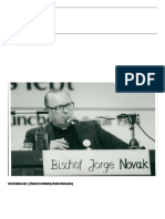 2020 - 11 - "Lo Que Transformó Al Obispo Jorge Novak Fue El Encuentro Que Tuvo Con Los Familiares de Los - As Desaparecidos - As" - Agencia Paco Urondo