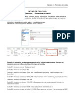 Ejercicio 4.1. - Formato de Celdas