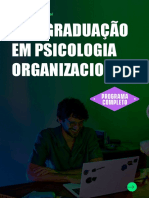 PDC22 - Pós-Graduação em Psicologia Organizacional