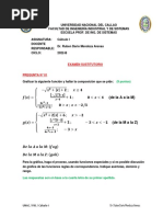 Examen Sustitutorio-Cálculo I