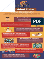 Infografía Beneficios de Bicicleta