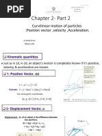 Chapter. 2-Curvilinear Motion of Particles PDF