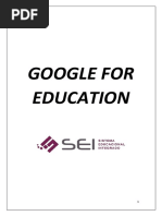 Manual Google For Education