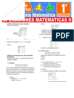 14 - Operaciones Matematicas II para Primer Grado de Secundaria