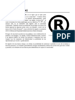 Marca (Registro) PDF