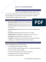 Avoiding Plagiarism PDF