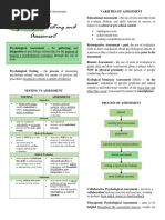 PSY 307 Midterm Examination Reviewer Chapters 1 3