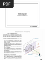 Perspectiva Cónica 1PF Método Paralelo