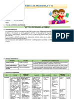 2do Grado - Eda #01 Del 13 Al 31 de Marzo