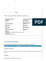 Dictamen Sobre Fusiones Prediales en Área Rural.