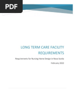 Long Term Care Facility Requirements Space and Design