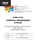 Chronology of Methane Poisoning in Pasir Gudang