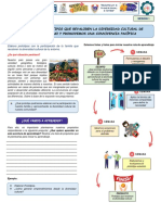 Sesión 6 - ELABORAMOS PROTOTIPOS QUE REVALOREN LA DIVERSIDAD CULTURAL DE NUESTRO ENTORNO Y PROMOVEMOS UNA CONVIVENCIA PACÍFICA