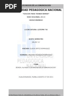 Estrategias para El Desarrollo Pluricultural de La Lengua Oral y Escrita L, Los Inicios de La Comunicacion