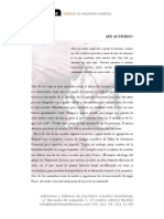 02 Me Acuerdo Relato 02 PDF