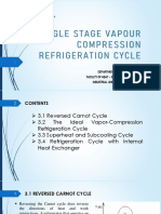 Chapter 3 - Single-Stage Vapour Compression Refrigeration Cycle PDF