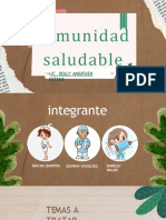 Comunidades Saludables