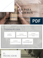 Taller para Predicadores